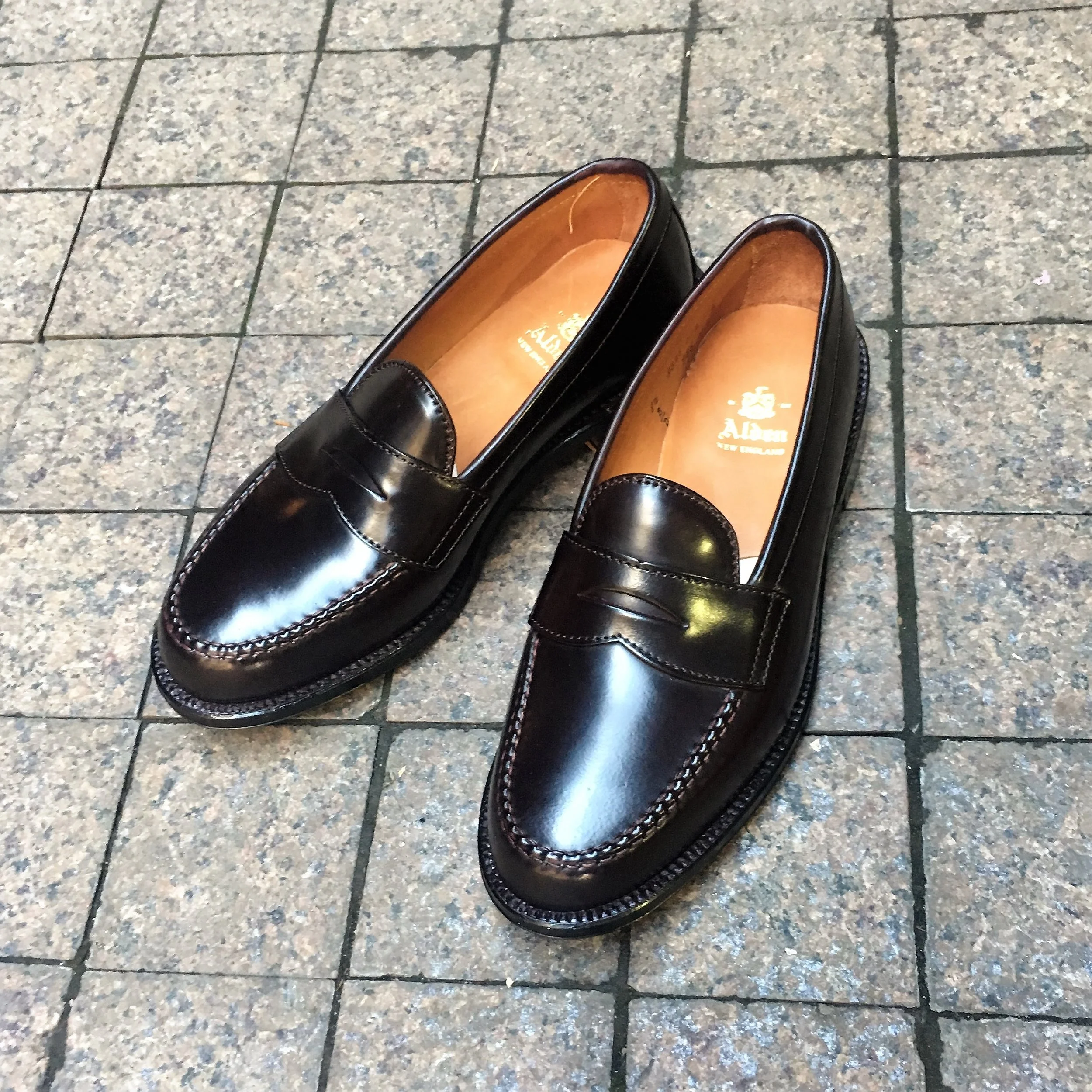 超特価激安 ENO様専用【新品】ALDEN 99362 8.5D Penny Loafer S/M